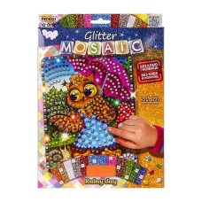 Креативна творчість "Glitter Mosaic Rainy day"БМ-03-10 блискуча мозаїка Danko Toys