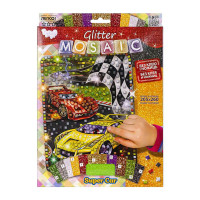 Креативна творчість Glitter Mosaic Super Car БМ-03-02 блискуча мозаїка Danko Toys