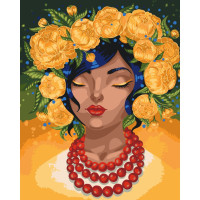 Картина за номерами "Квіткова кімната" 10003-ACNF 40х50 см без підрамника Art Craft