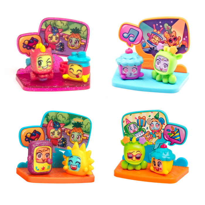 Набір фігурок Коробочка пригод Moji Pops S1 PMP1D612IN00, 2 фігурки, сцена Moji Pops