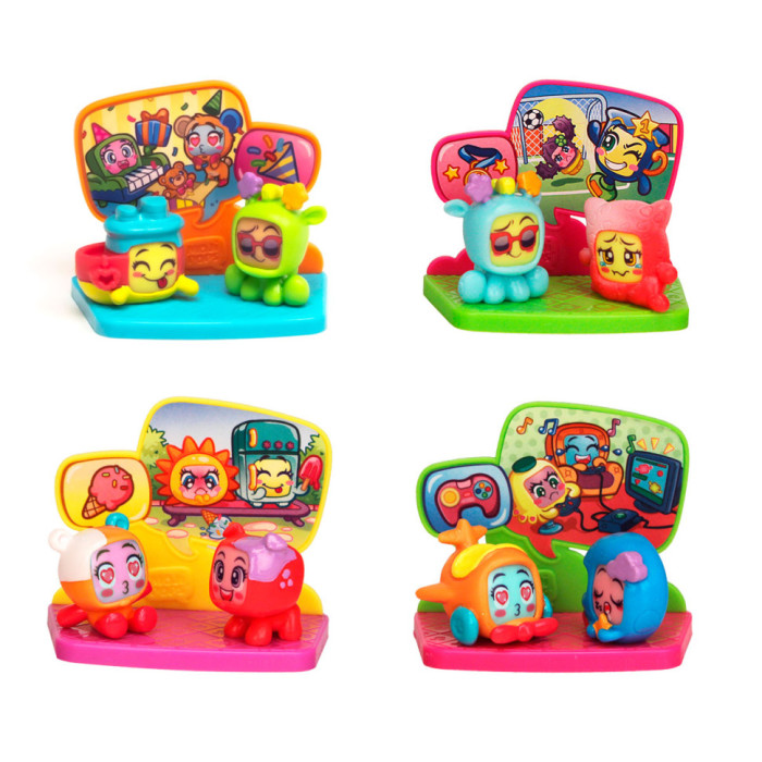 Набір фігурок Коробочка пригод Moji Pops S1 PMP1D612IN00, 2 фігурки, сцена Moji Pops