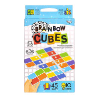 Розважальна настільна гра "Brainbow CUBES" G-BRC-01-01, 45 карт Danko Toys