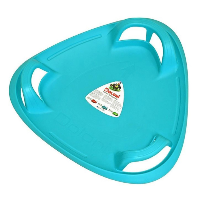 Санки-тарілка "Льодянка" DOLONI-TOYS 06551/4 Блакитний Doloni