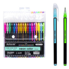 Набір гелевих ручок "Neon color" HG6107-36, 36 кольорів Bambi