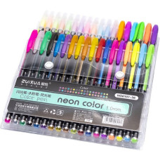 Набір гелевих ручок "Neon color" HG6107-36, 36 кольорів Bambi