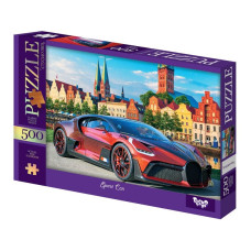 Пазли класичні "Спорткар" C500-15-02, 500 елементів Danko Toys