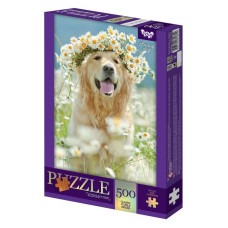 Пазли класичні "Funny dog" C500-15-12, 500 елементів Danko Toys
