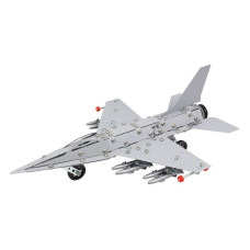 Дитячий металевий конструктор "Винищувач F16" 9598TXK 430 деталей Технок
