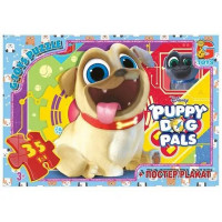 Пазли дитячі "Веселі мопси" Puppy Dog Pals MD400, 35 елементів G-Toys