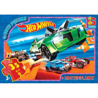 Пазли дитячі "Hot Wheels" FW700, 35 елементів G-Toys