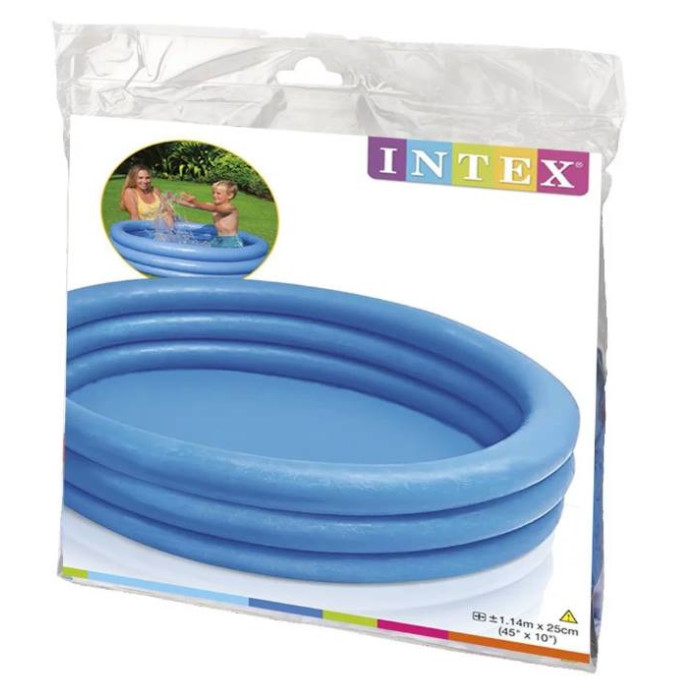 Дитячий надувний басейн 59416 круглий Intex