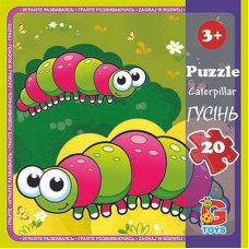 Пазли дитячі "Комахи" LI06, 20 елементів G-Toys