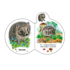 Картонна книжечка для найменших Малята : У лісі 411017 аудіо-бонус Ranok Creative