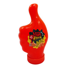 В'язка маса, слайм "LIKE Magic Slime" LMS-01-01U 300 гр Помаранчевий Danko Toys