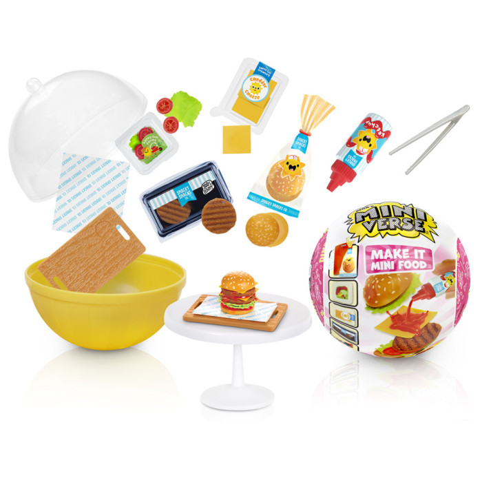 Ігровий набір для творчості "Приготуй вечерю" MGA's Miniverse 505419 серії "Mini Food 3" MGA's Miniverse