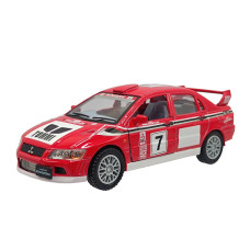 Модель автомобіля "Mitsubishi Lancer" KT 5072 W(Red) 1:32 - 1:36 Kinsmart