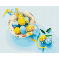 Картина за номерами "Український Великдень" BS53104, 40х50см Brushme
