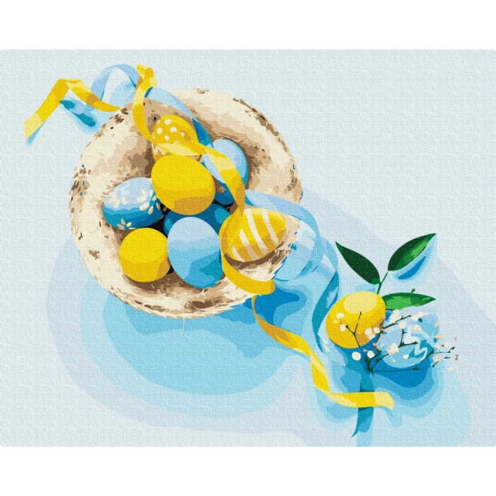 Картина за номерами "Український Великдень" BS53104, 40х50см Brushme
