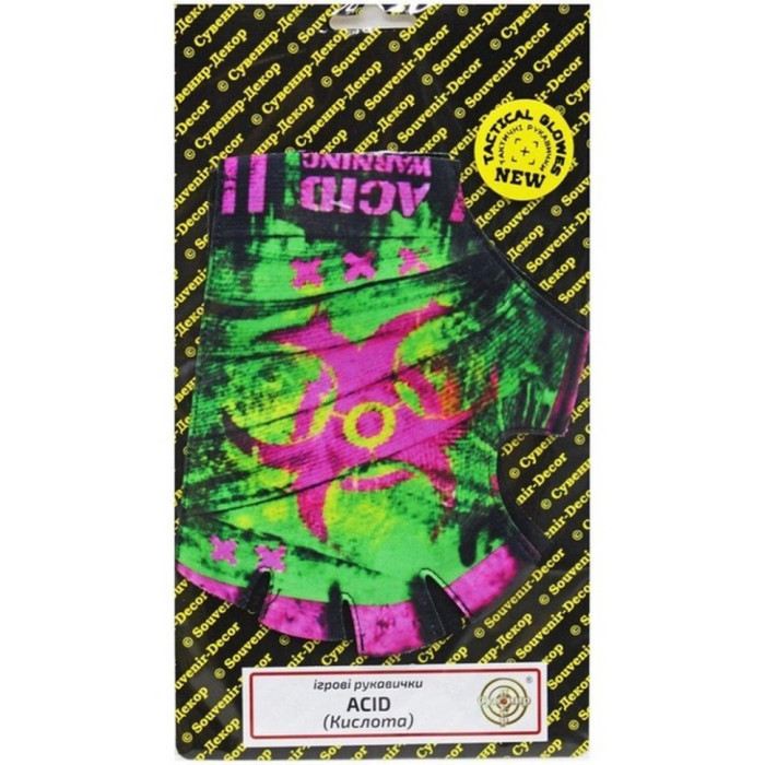 Ігрові рукавички "AciD Кислота" GLO-AC Сувенір-декор