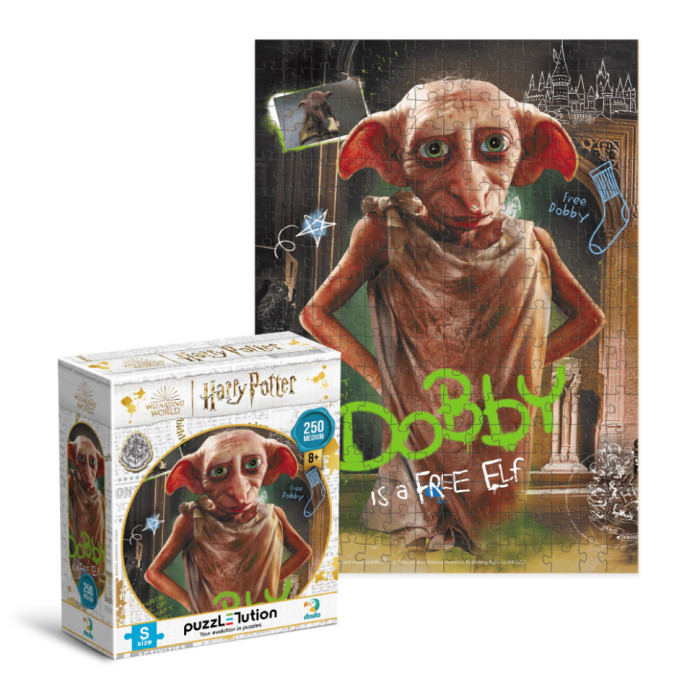 Пазл класичний "Harry Potter. Доббі" 200497, 250 елементів DoDo Toys