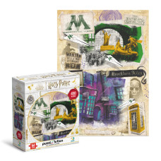 Пазл класичний "Harry Potter. Міністерство магії та Алея Ноктерн" 200504, 450 елементів DoDo Toys