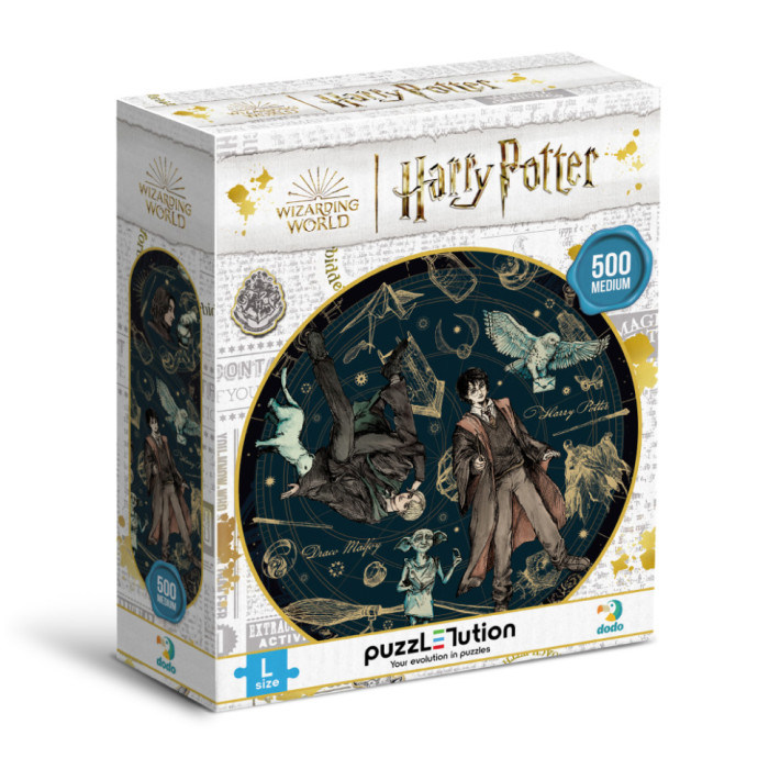 Пазл класичний "Harry Potter. Відданий. Легенда. Гордий" 200508, 500 елементів DoDo Toys
