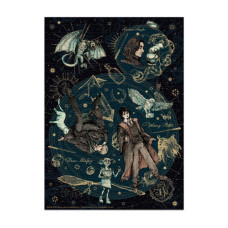 Пазл класичний "Harry Potter. Відданий. Легенда. Гордий" 200508, 500 елементів DoDo Toys