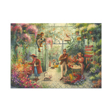 Пазл класичний "Квітковий магазин" 300590, 300 елементів DoDo Toys
