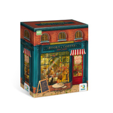 Пазл класичний "Книжковий магазин" 300602, 300 елементів DoDo Toys