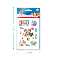 Набір дитячих тимчасових татуювань "Paw Patrol" 200436, 4 листи DoDo Toys