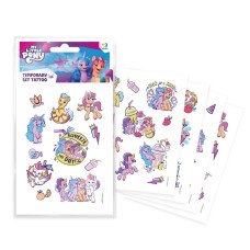 Набір дитячих тимчасових татуювань "My Little Pony" 200438, 4 аркуші DoDo Toys