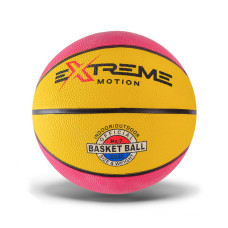 М'яч баскетбольний Extreme Motion BB1485 № 7, 520 грам Рожевий Bambi