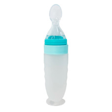 Силіконова ложка-контейнер MGZ-0108(Turquoise) об'єм 90 грам Megazayka