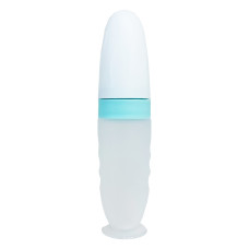 Силіконова ложка-контейнер MGZ-0108(Turquoise) об'єм 90 грам Megazayka