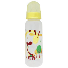 Пляшечка для годування "Жираф" MGZ-0206(Yellow) 250 мл Megazayka