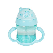 Дитячий поїльник з трубочкою MGZ-0321 (Turquoise) 150 мл Megazayka