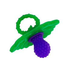 Пустушка-прорізувач "Ягідка" MGZ-0419 (Purple) текстурна Megazayka
