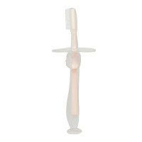 Силіконова зубна щітка Mumlove MGZ-0707(Pink) з обмежувачем Megazayka