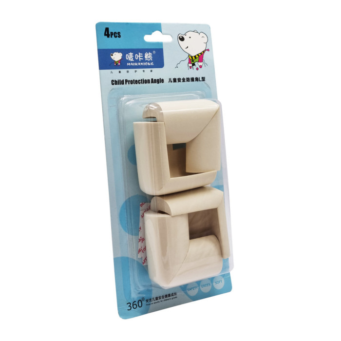 Поролонові захисні кути на меблі MGZ-0810(White) 4 шт Megazayka