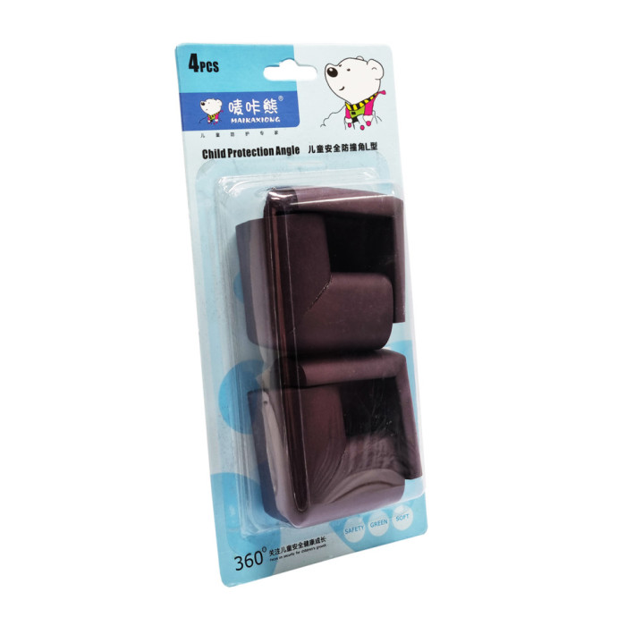 Поролонові захисні кути на меблі MGZ-0810(Black) 4 шт Megazayka
