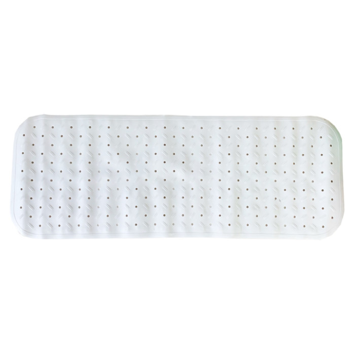 Килимок у ванну на присосках MGZ-0901(White) 35х95 см Mega Zayka