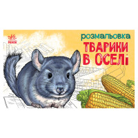 Дитяча розмальовка "Тварини у домі" 583010, 16 сторінок Ranok Creative