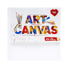 Полотно для малювання "Art Canvas" AC-23х23, 23х23 см Danko Toys