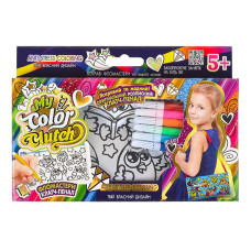 Набір для творчості "My Color Clutch" CCL-02-01U...06U з фломастерами Вид 2 Danko Toys