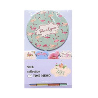 Паперові стікери Фламінго Bambi BLT-601-3 для нотаток Bambi