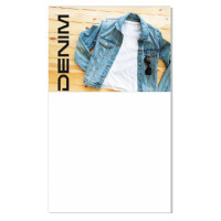 Блокнот на магніті Denim "Джинс" Kt30072107, 30 аркушів Jumbi