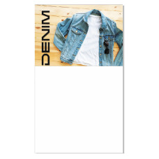 Блокнот на магніті Denim "Джинс" Kt30072107, 30 аркушів Jumbi