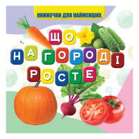Моя перша книжечка Що росте на городі VR06041705, 10 сторінок Jumbi