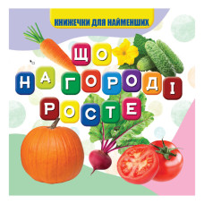 Моя перша книжечка Що росте на городі VR06041705, 10 сторінок Jumbi