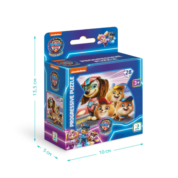 Пазл дитячий "Paw Patrol. Молодші патрульні" 200471, 28 елементів DoDo Toys